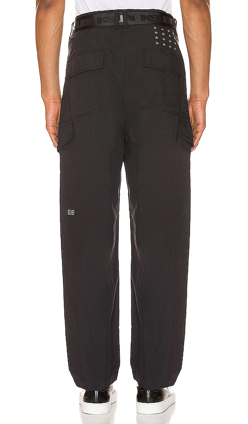 black belted cargo pants