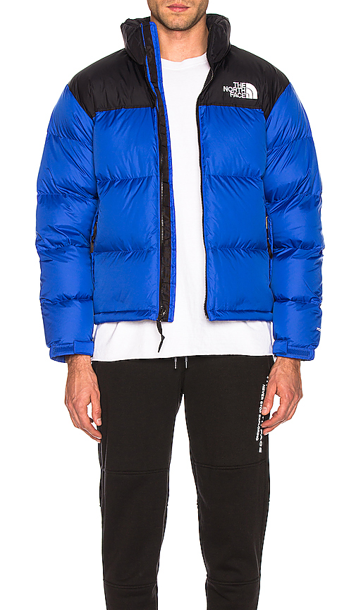the north face nuptse 1996 jacket blue