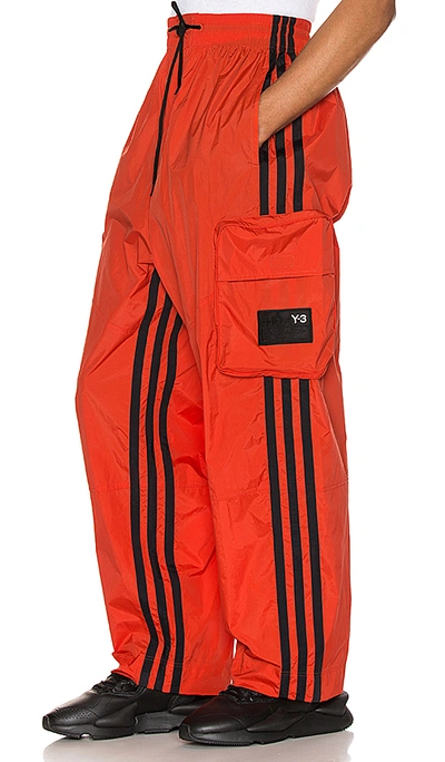 Shop Y-3 Shell Track Pant In Icon Orange