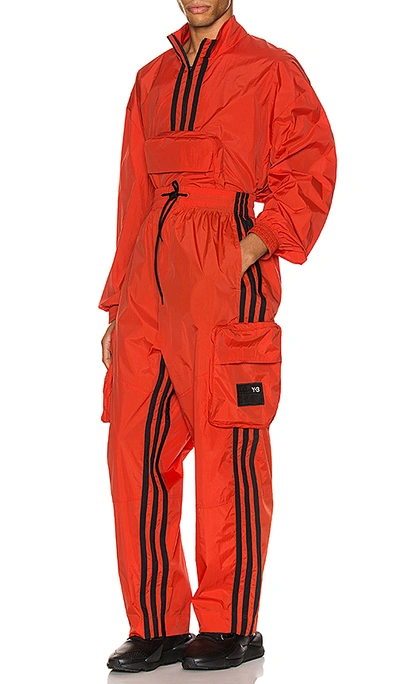 Shop Y-3 Shell Track Pant In Icon Orange