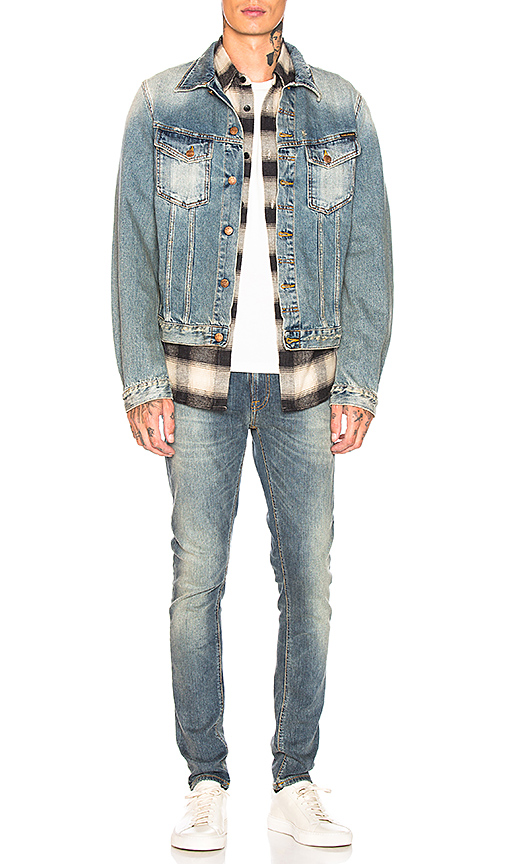 nudie skinny lin shimmering power