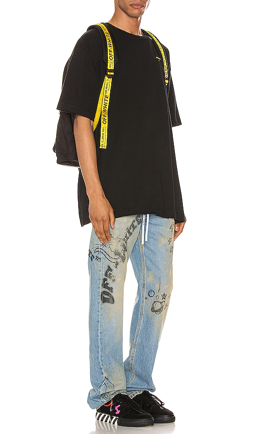 off white wizard jeans