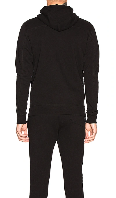 Shop John Elliott Flash 2 Full Zip Hoodie In Black