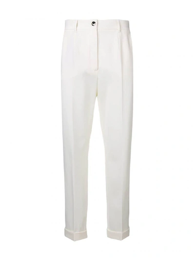 Shop Dolce & Gabbana Wool Skinny Trousers