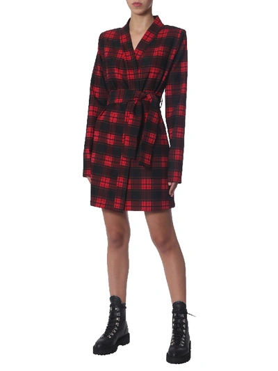 Ben Taverniti Unravel Project Unravel Project Short Dress In Red