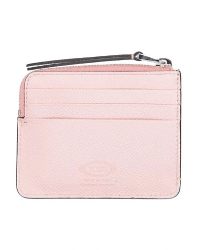 Shop Tod's Wallet In Pink