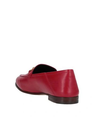 Shop Gucci Loafers In Red