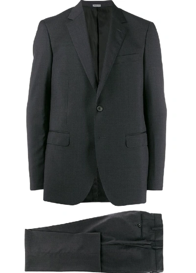 Shop Lanvin Grey Wool Suit