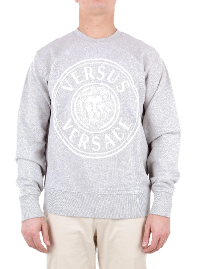 Shop Versus Grey Cotton Sweatshirt