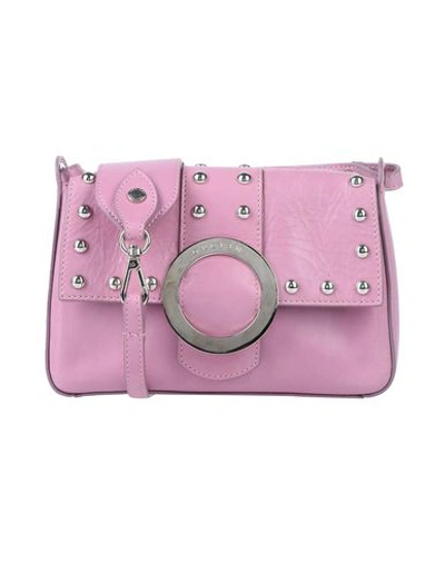 Shop Orciani Cross-body Bags In Pink