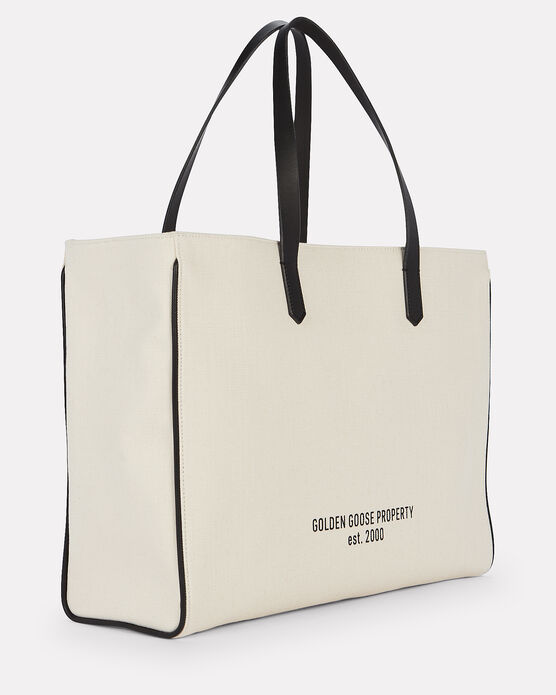 Golden Goose East-west California Canvas Tote In Neutrals | ModeSens