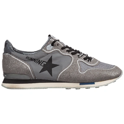 Shop Golden Goose Women's Shoes Leather Trainers Sneakers Running In Grey