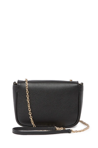 Shop Coccinelle Small Leather Crossbody Bag In Noir