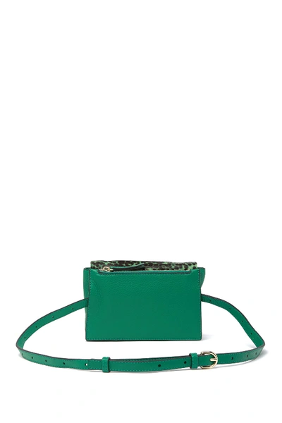 Shop Vince Camuto Kimi Genuine Calf Hair Belt Bag In Green 01