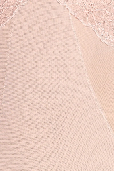 Shop Spanx Spotlight On Lace Bodysuit In Vintage Rose