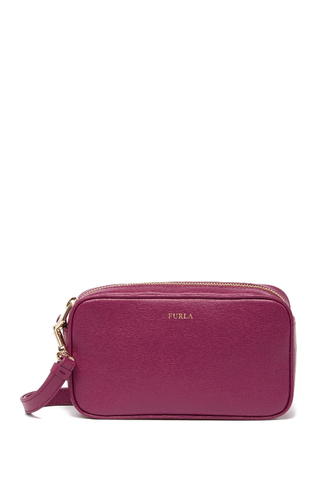 Furla Annie M Leather Pouch In Amarena B ModeSens