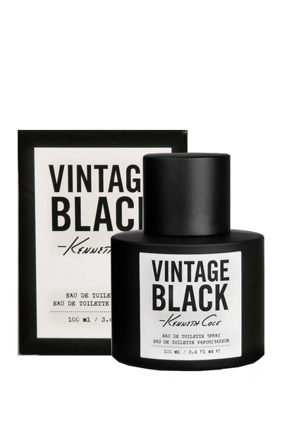 Shop Kenneth Cole Men's  Vintage Black Eau De Toilette Spray - 3.4 Fl. Oz.
