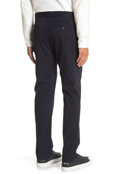 Original Penguin Solid Dobby Chino Pants In Dark Sapphire