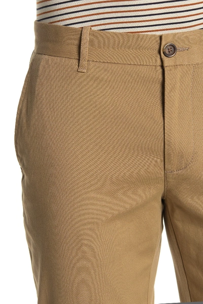 Shop Original Penguin Solid Dobby Chino Pants In Kelp