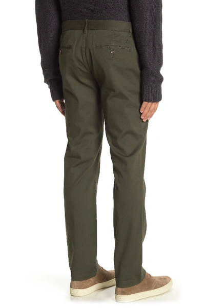 Shop Original Penguin Solid Dobby Chino Pants In Forest Night