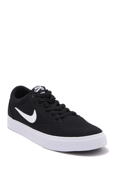 Shop Nike Sb Charge Slr Sneaker In 002 Black/white