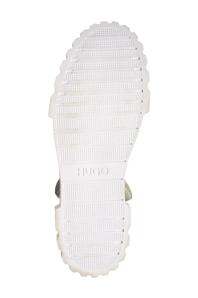 Shop Hugo Boss Edge High Top Sneaker In Lt Pstl/gy