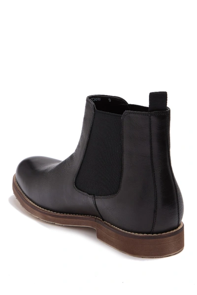 Shop English Laundry Marcus Leather Chelsea Boot In Black