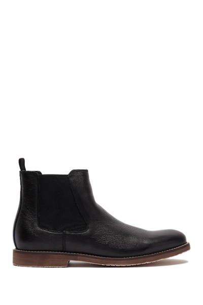 Shop English Laundry Marcus Leather Chelsea Boot In Black