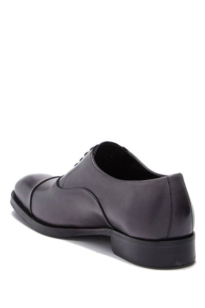 Shop To Boot New York Beragamo Leather Oxford In Grey