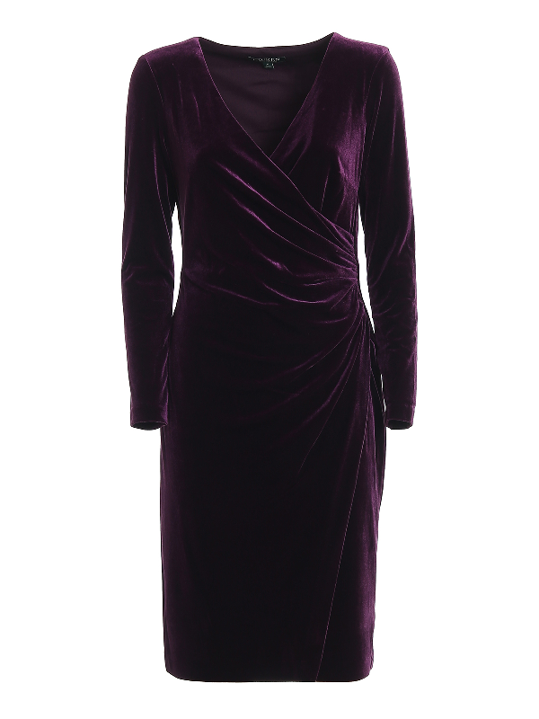 lauren velvet dress