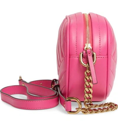 Shop Tory Burch Kira Camera Bag - Pink In Crazy Pink