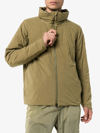 Shop Descente Green Titanium Thermo Insulated Jacket