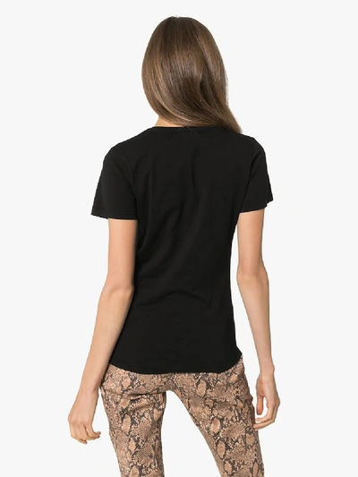 Shop Rockins Off Your Rocker Printed T-shirt In Black