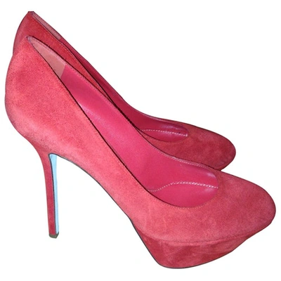 Pre-owned Sergio Rossi Red Heels