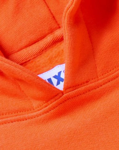 Shop Affix Hooded Sweatshirt In Orange