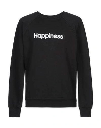 Shop Happiness Sweatshirts In Black