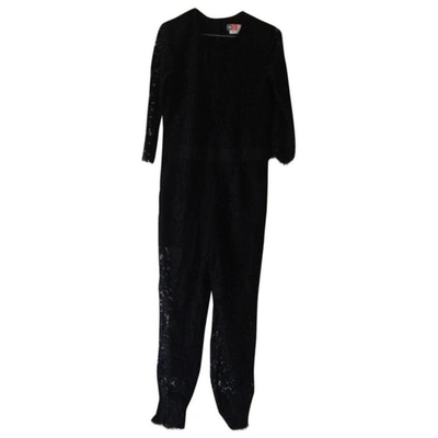 Pre-owned Msgm Black Jumpsuits