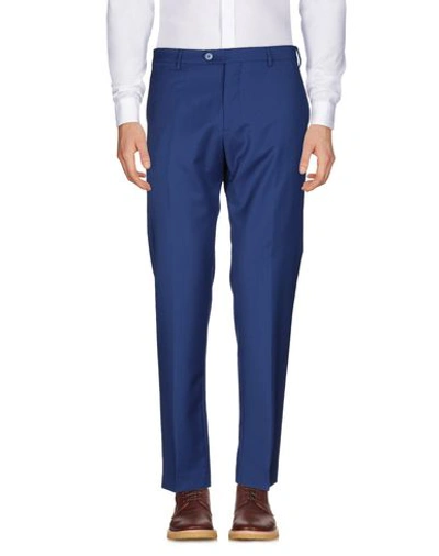 Shop Berwich Casual Pants In Blue