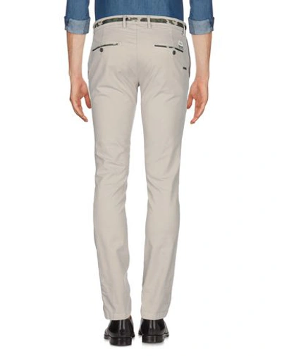 Shop Mason's Man Pants Light Grey Size 42 Cotton, Elastane