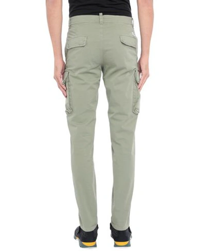 Shop Mason's Casual Pants In Military Green