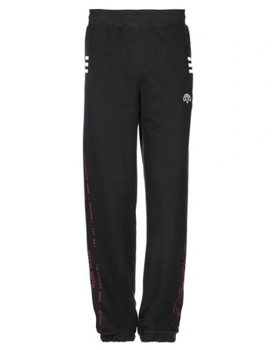 Shop Adidas Originals By Alexander Wang Pants In Black