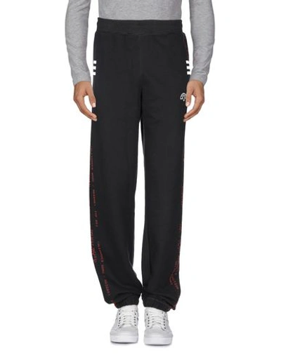 Shop Adidas Originals By Alexander Wang Pants In Black