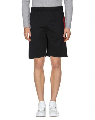 Shop Kappa Kontroll Man Shorts & Bermuda Shorts Black Size Xl Polyester