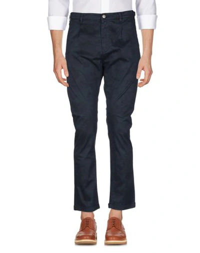 Grey Daniele Alessandrini Pants In Blue