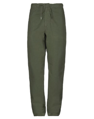 Shop Bellerose Pants In Military Green