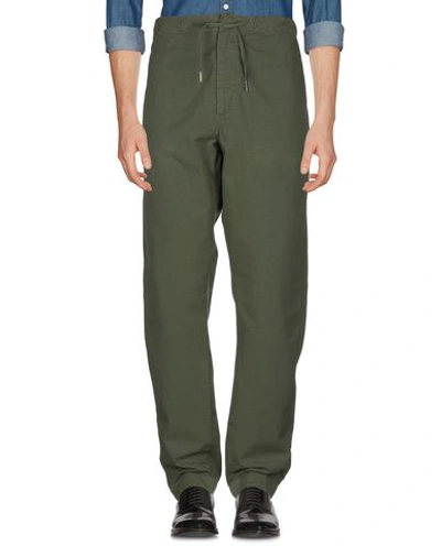 Shop Bellerose Pants In Military Green