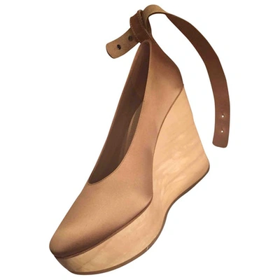 Pre-owned Chloé Gold Heels