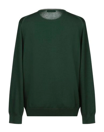 Shop Fred Perry Sweaters In Dark Green
