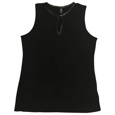 Pre-owned Lauren Ralph Lauren Black Top