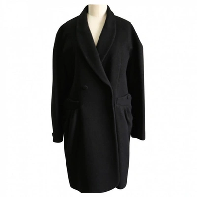 Pre-owned Alexis Mabille Trench Schwarz